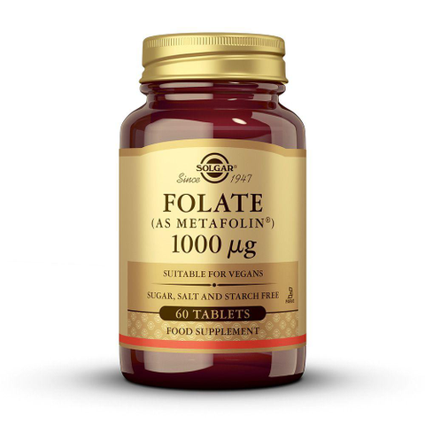 Folato 1000 mcg 60 Comp. (Solgar)