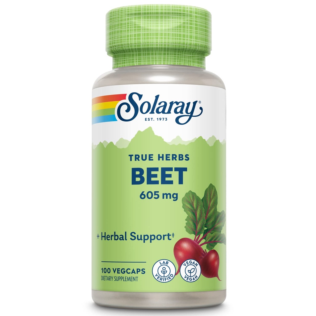 Beet Remolacha 100 Caps. (Solaray)
