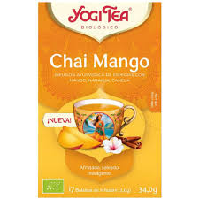 Yogi Tea Chai Mango 17 Bolsitas