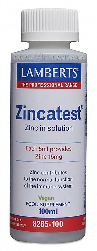 Zincatest 100 ml. (Lamberts)