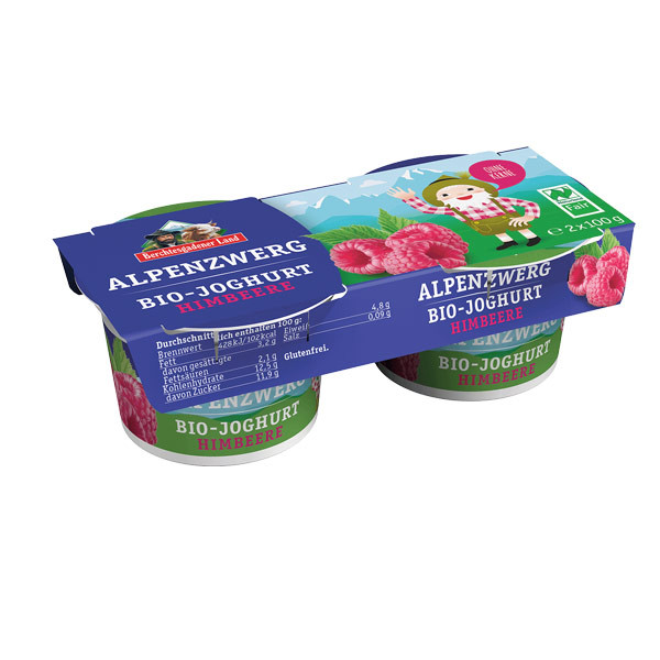 Yogur especial niños Frambuesa 2x100 Grs. (Milchwerke)