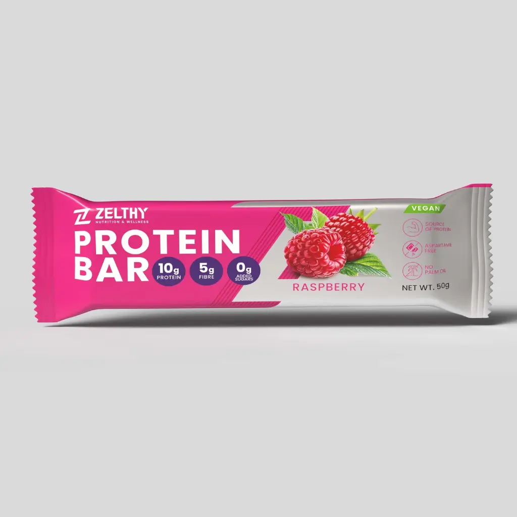 Barrita Proteica Frambuesa 50 Grs. Huxia (Zelthy)