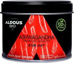Ashwagandha KSM-66 100 Cap. (Aldous)