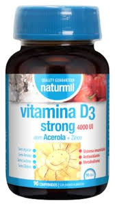 Vitamina D3 Strong 4000 UI 90 Comp ( Naturmil)