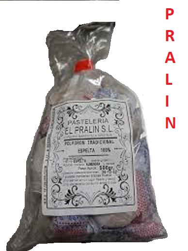 POLVORONES DE ESPELTA BOLSA x 10 uds.🎅(El PRALIN)