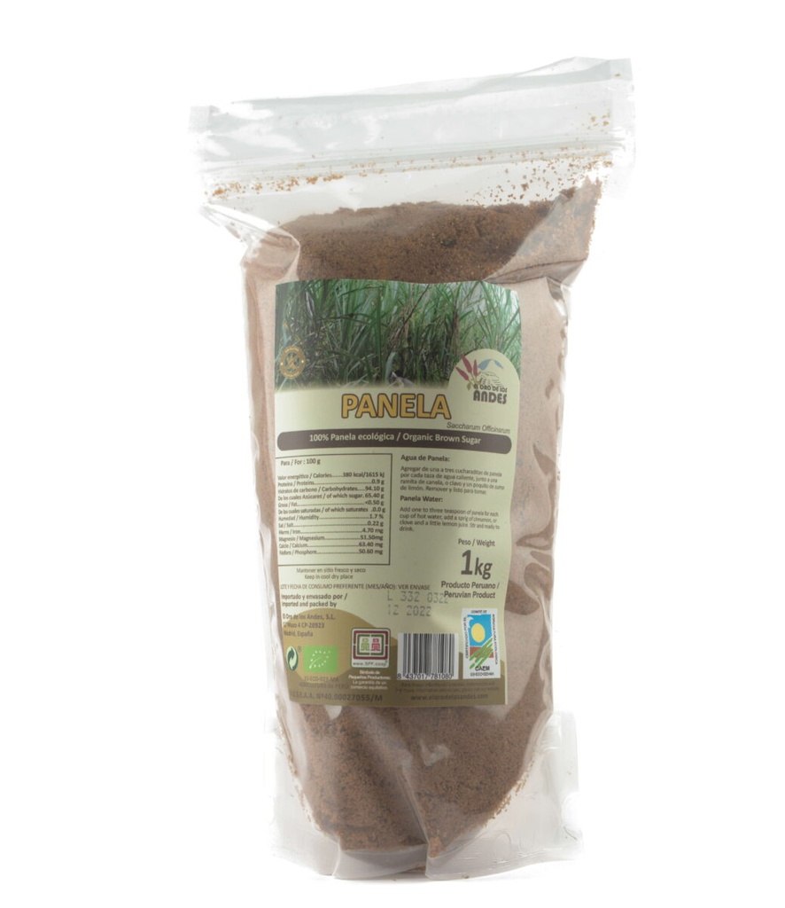 Panela 1 Kg. (El Oro de los Andes)