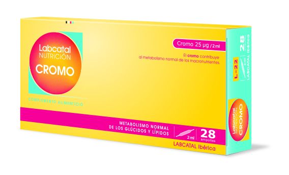 Labcatal Cromo 28 ampollas  