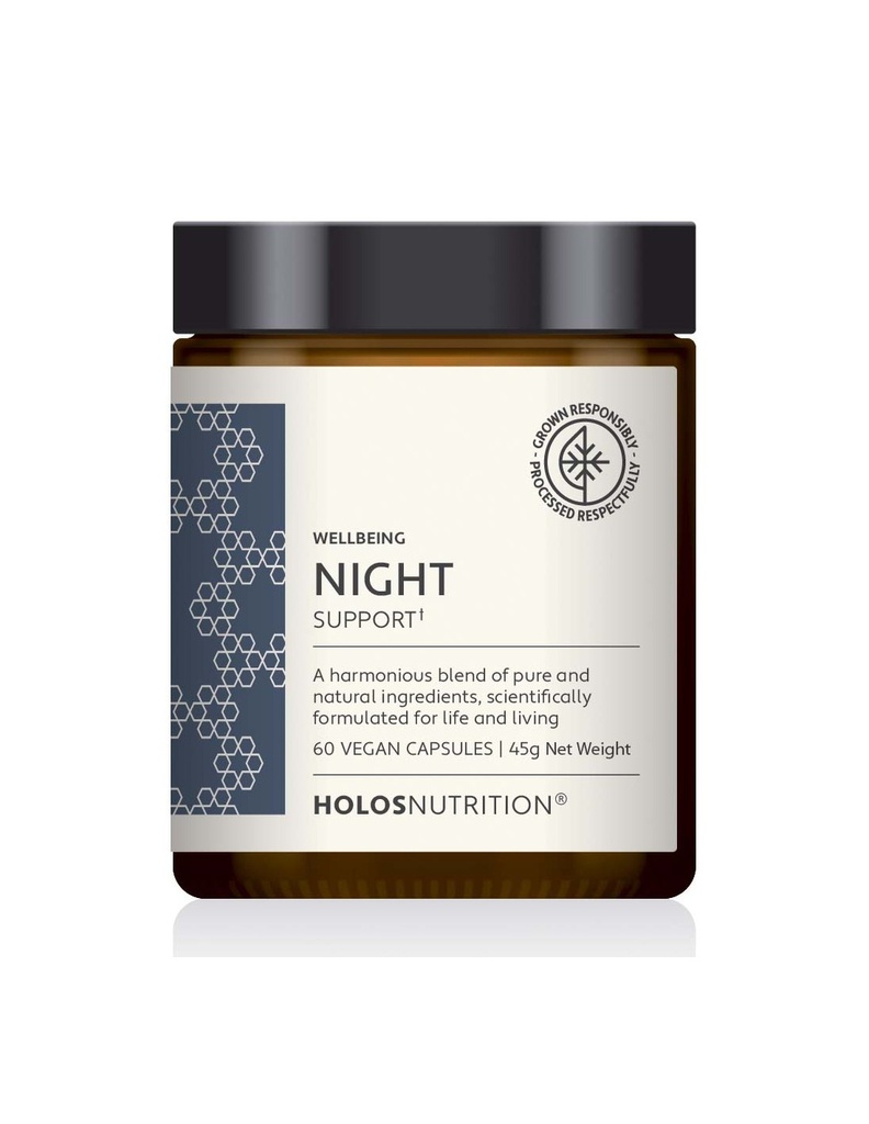 Night Support 60 Caps. (Holos Nutrition)