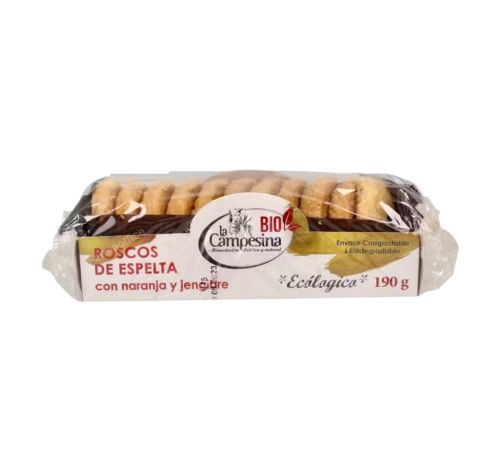 Mantecados Veganos Almendra Coco 190 Gr. (La Campesina)