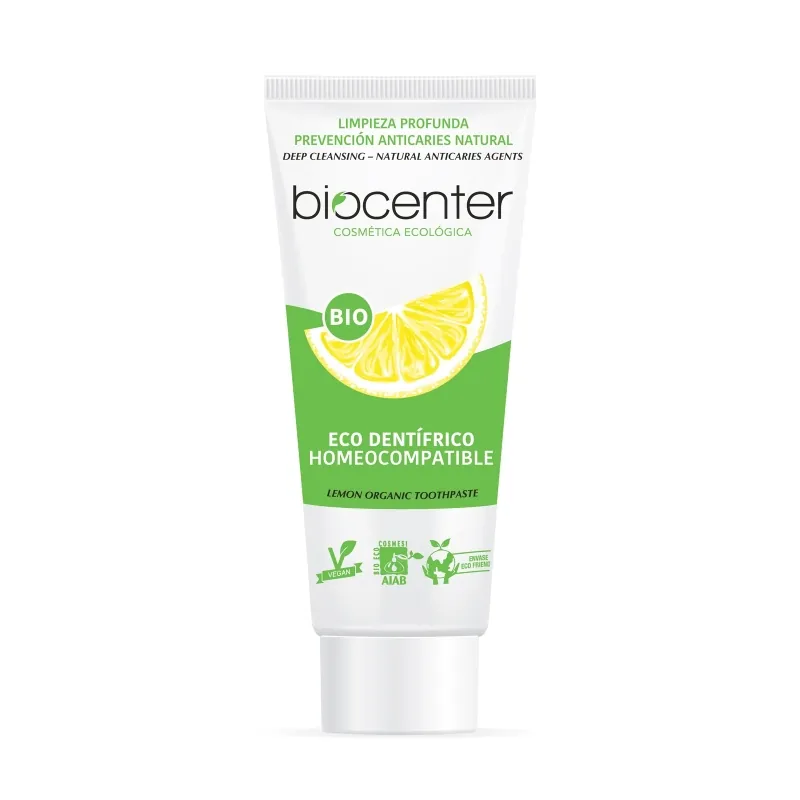 Dentifrico Homeocompatible Eco Limon (Biocenter)