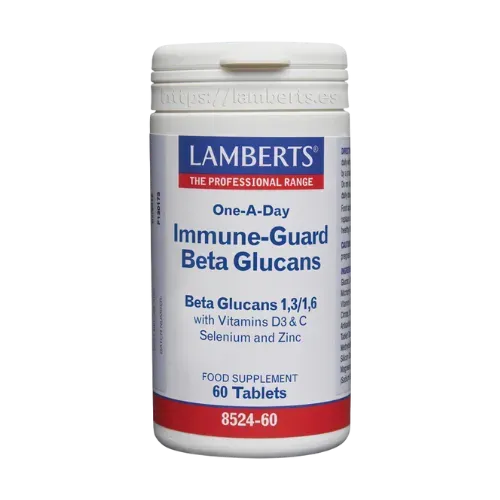 Immune Guard Betaglucanos 60 Tabletas (Nuevo) (Lambert)