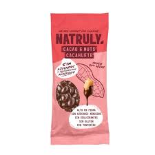 Cacao%Nuts Chocolate con Leche 50 gr. (Natruli)