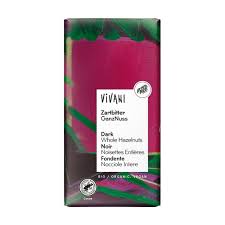 Chocolate Negro 55% Santo Domingo Avellana 100 Grs. (Vivani)