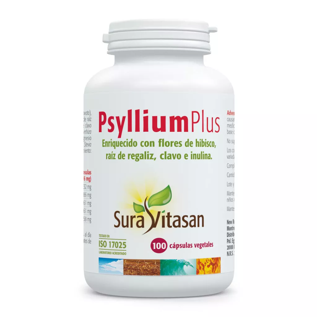 Psyllium Plus 100 Caps. (Suravitasan)