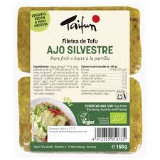 Filetes De Tofu Con Ajo Silvestre Bio 160 Grs. (Taifun)