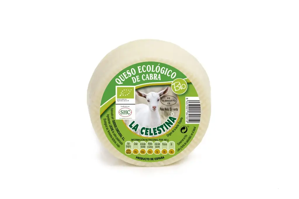 Cuña Queso Cabra Bio 300 Grs. (La Celestina)