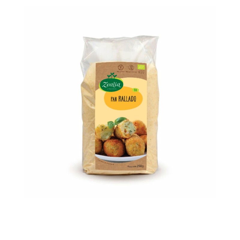 Pan Rallado 250 Grs. Sin Gluten (Zealia)