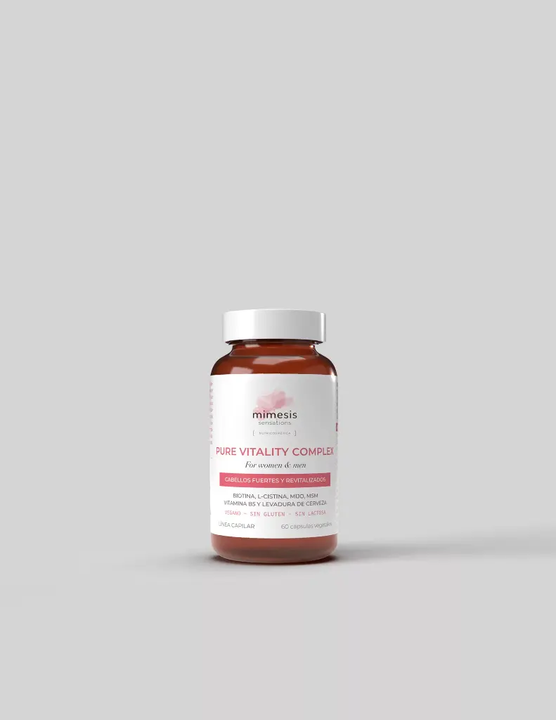 Pure Vitality Complex 60 Caps. Cabello (Mimesis)