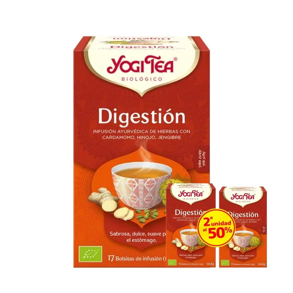 Yogi Tea Digestion 2 al 50% 17 bols x 2