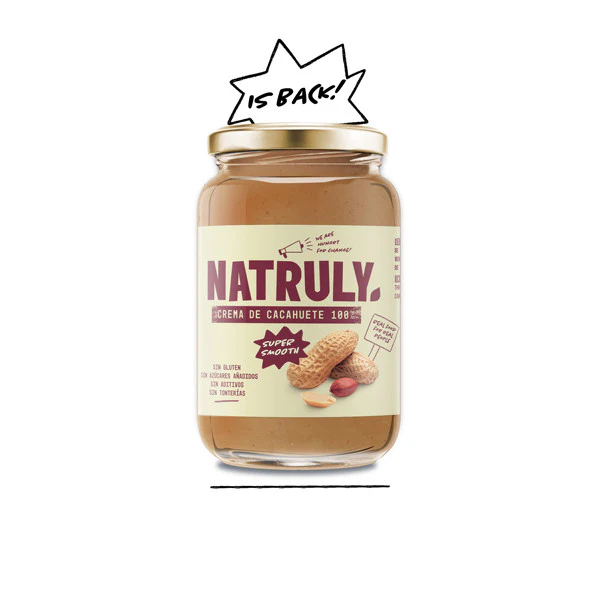 Crema De Cacahuete Super Smooth 500 Grs. (Natruly)
