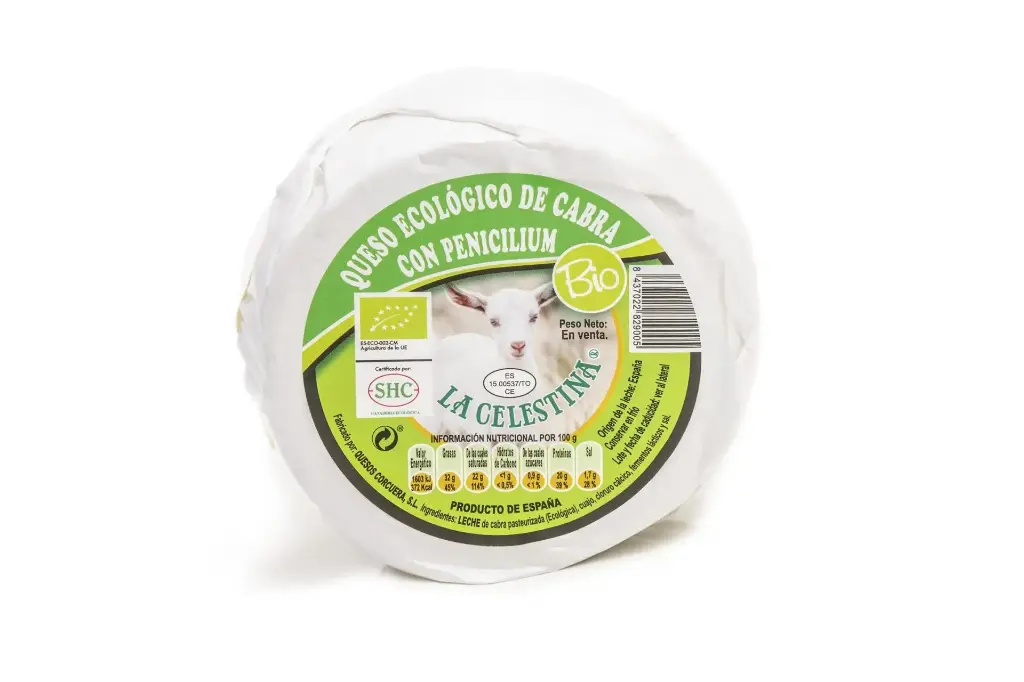 Queso Cabra con Penicilium Bio 400 Grs. (La Celestina)