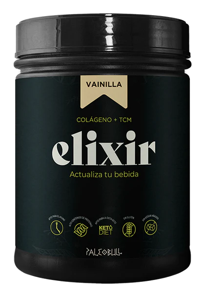 Elixir Vainilla Colageno TCM 450 Grs. (Paleobull) 