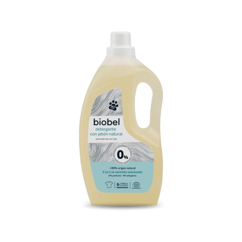 Detergente Liquido 0% 1,5 Ltr. (Biobel)