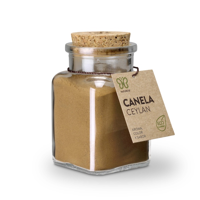 Canela Ceylan Molida 55 Grs. (Naturcid)