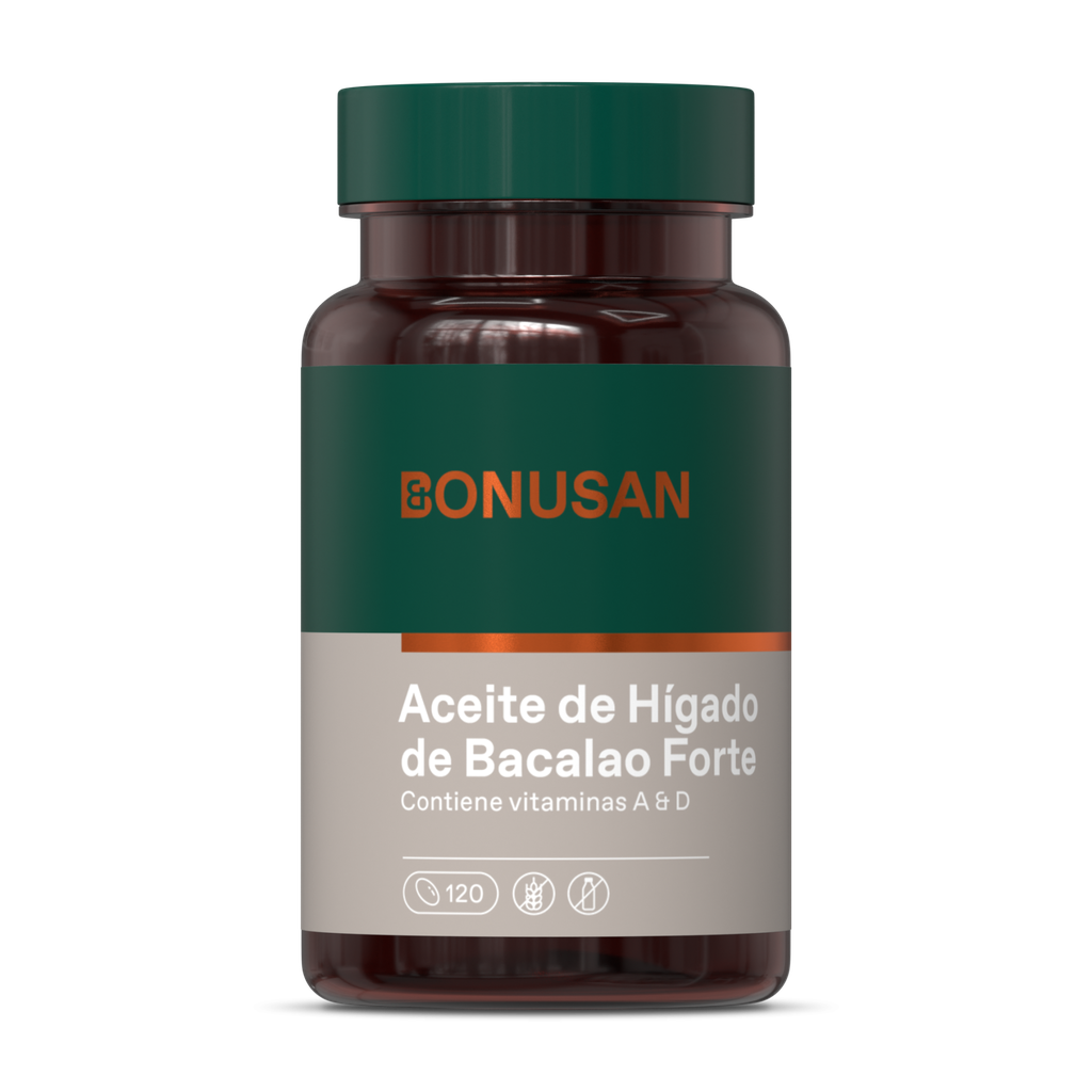 Aceite Higado Bacalao Forte 120 perlas (Bonusan)