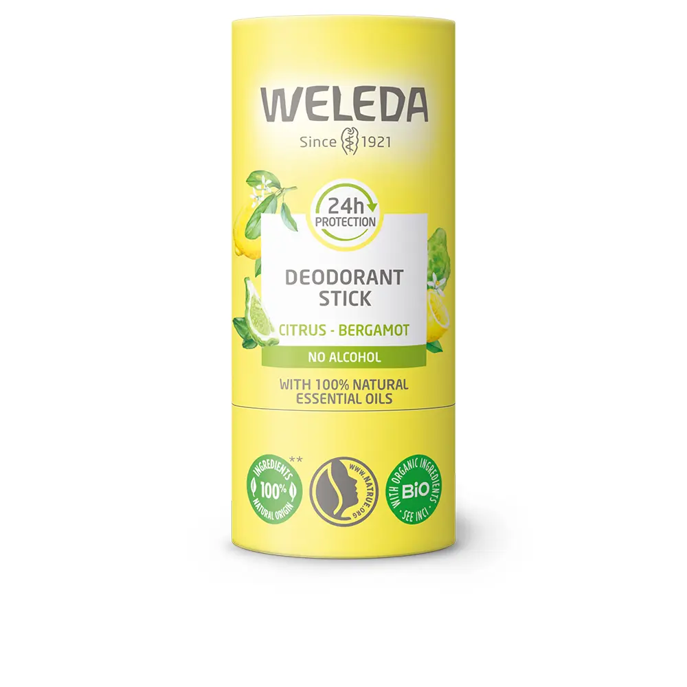 Desodorante Stick Citrus Bergamota 50 Grs. (Weleda)  