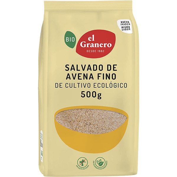 Salvado De Avena Fino 500 Grs. (El Granero)