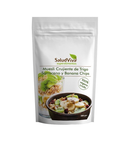 Muesli Crujiente T. Sarraceno Banana Chips (SaludViva)