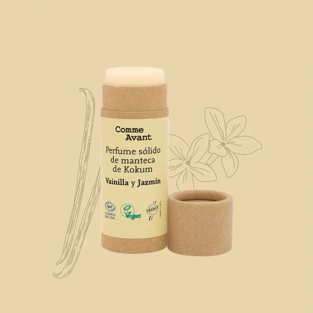 Perfume Solido Manteca de Kokum Vainilla y Jazmin (Comme Avant)