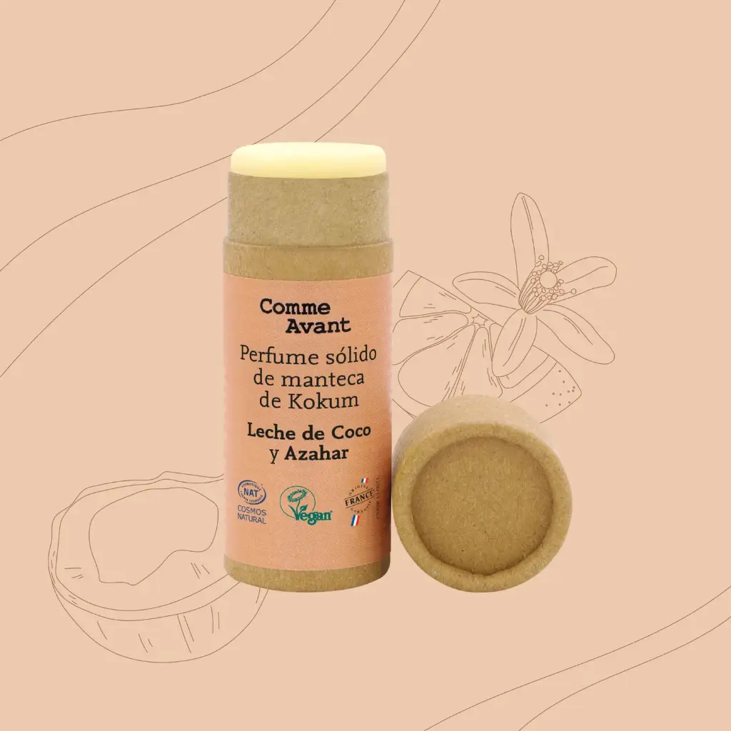 Perfume Solido Manteca de Kokum Leche de Coco y Azahar (Comme Avant)  
