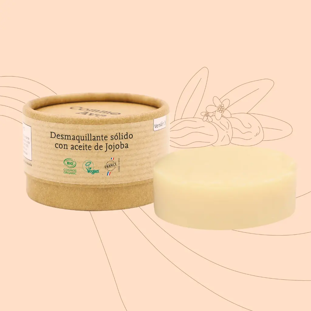 Desmaquillante Solido con Aceite Jojoba (Comme Avant) 