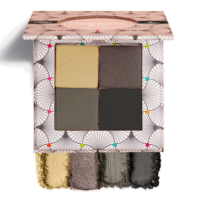 Sombra de Ojos x 4 Silver Smokey (Charlotte Bio)