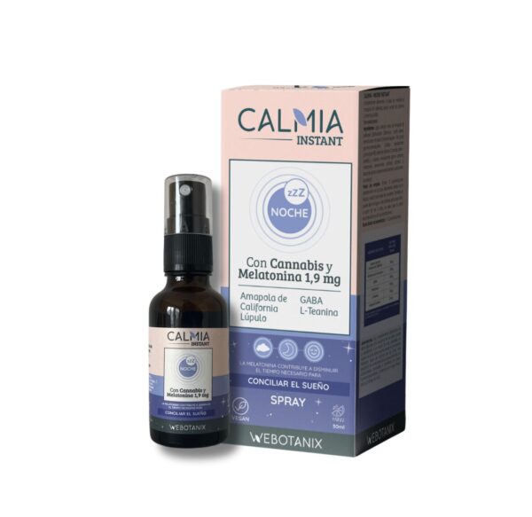Calmia Noche Instant Spray 30 ml. (Webotanix) 