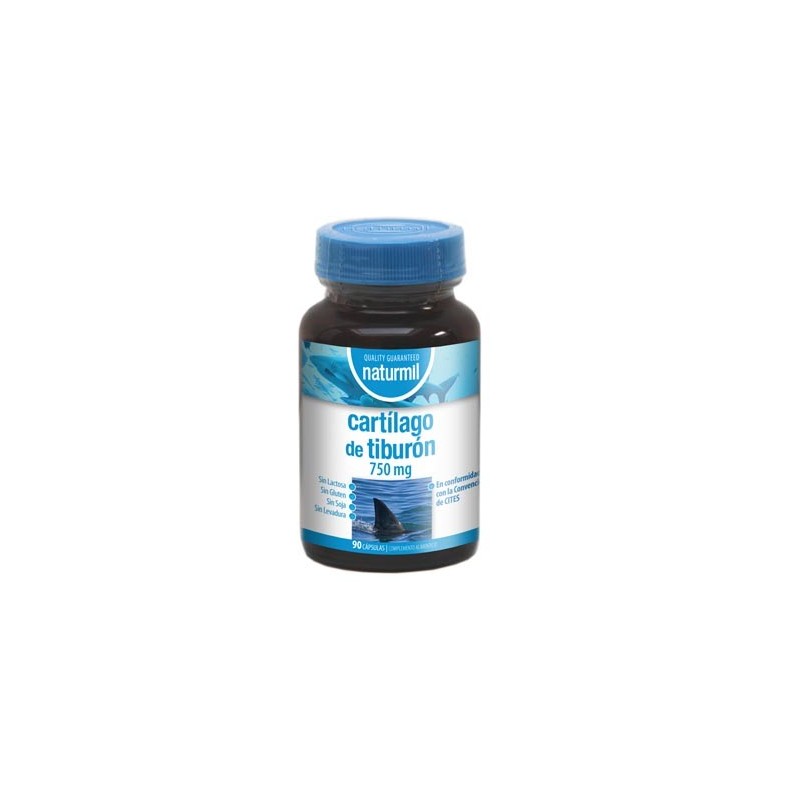 Cartilago de Tiburon 750 mg. 90 Caps. (Naturmil)