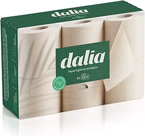 Papel Higienico sin Blanquear 6 Rollos (Dalia)