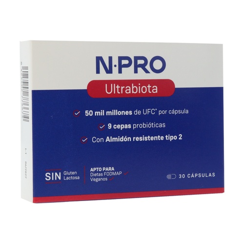 NPro Ultrabiota 30 Caps. 