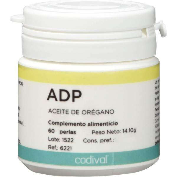 ADP Aceite de Oregano 60 perlas (Codival)