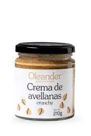 Crema Avellana Tostada Crunchy 210 Grs. (Oleander) 