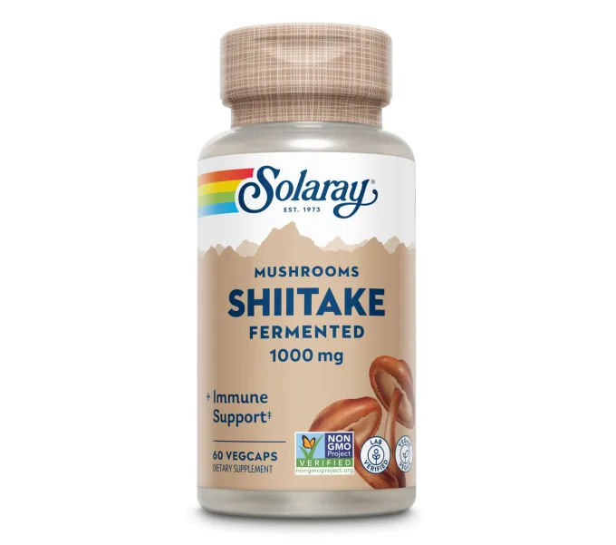 Shiitake Fermentado 60 Caps. (Solaray)