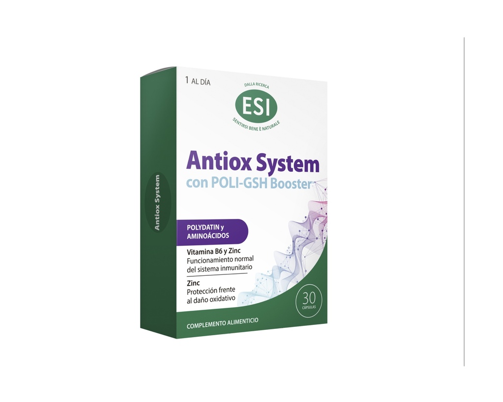 Antiox System 30 Caps. (Esi)