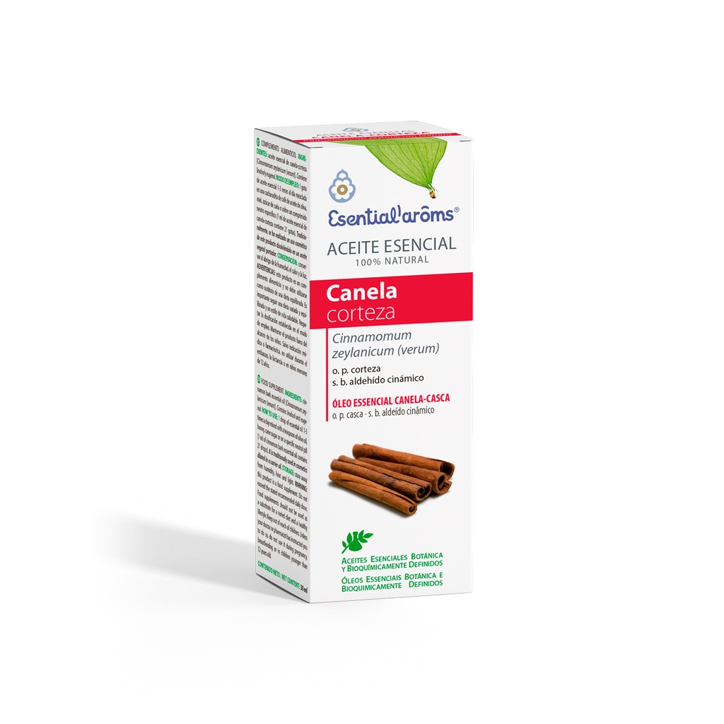 Aceite Esencial  Canela Corteza 5 ml. (Esential Aroms)