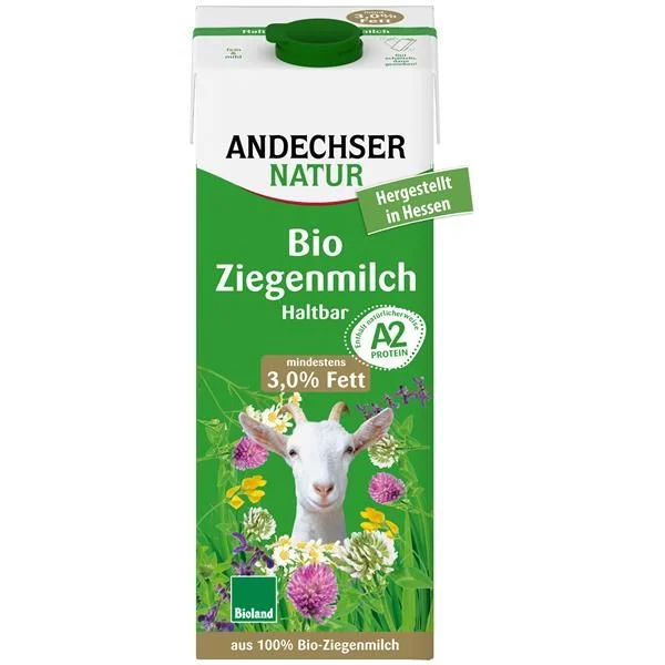 Leche Entera de Cabra 1 Ltr. (Andechser Natur)