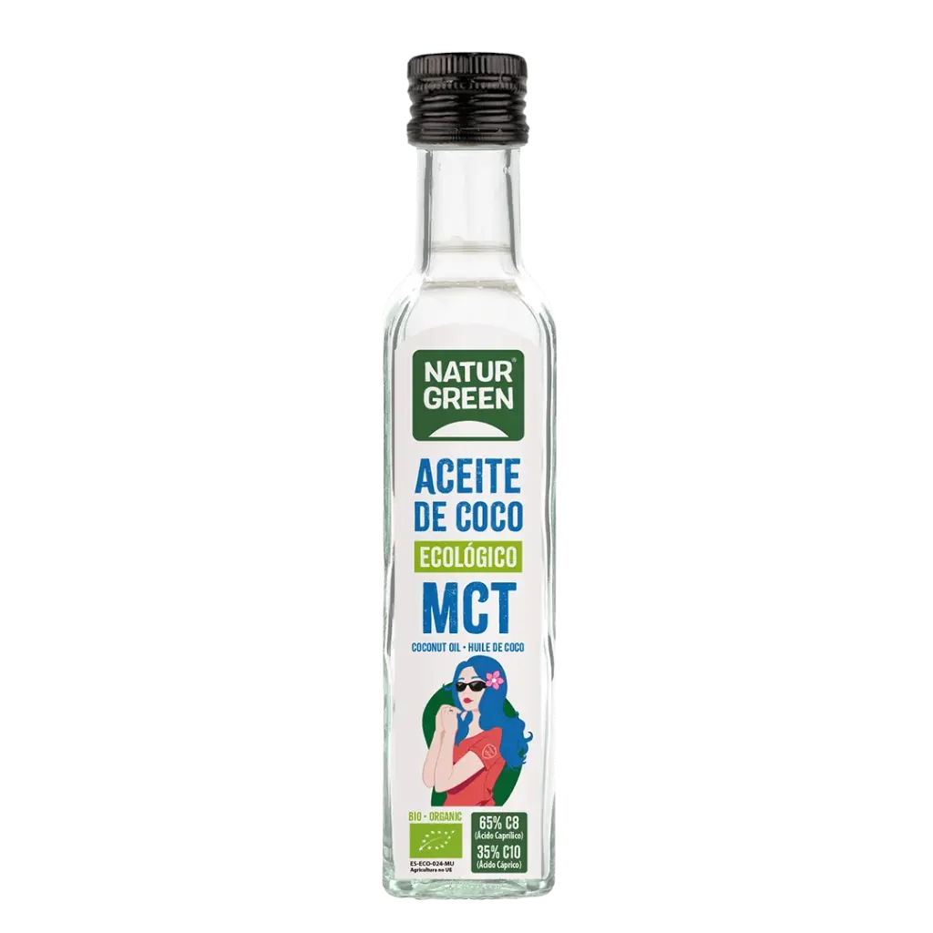 Aceite De Coco 250 MCT ml. (Naturgreen) 