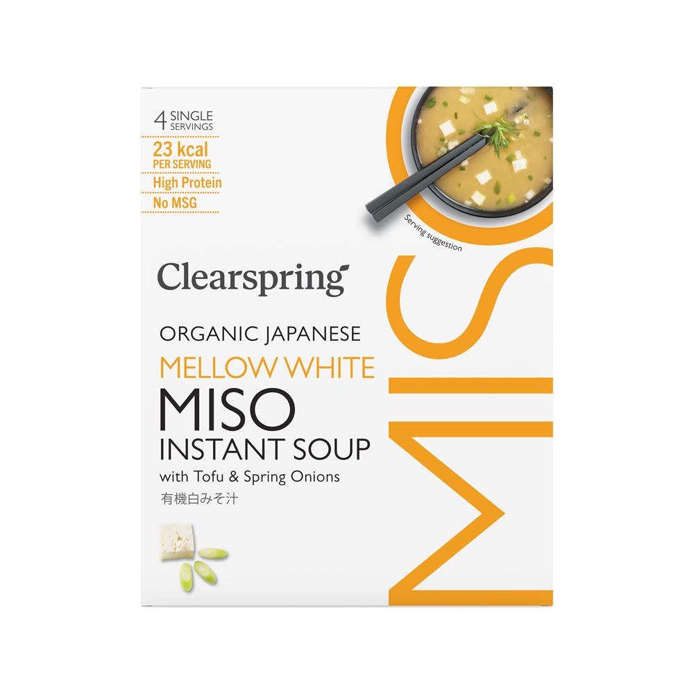 Sopa De Miso Y Tofu 4 X 10 Grs. (Clearspring) 