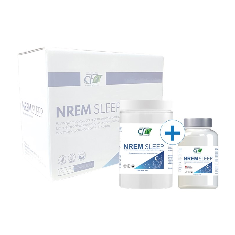 Nrem Sleep Polvo 186 Gr y 60 Caps. (CFN)