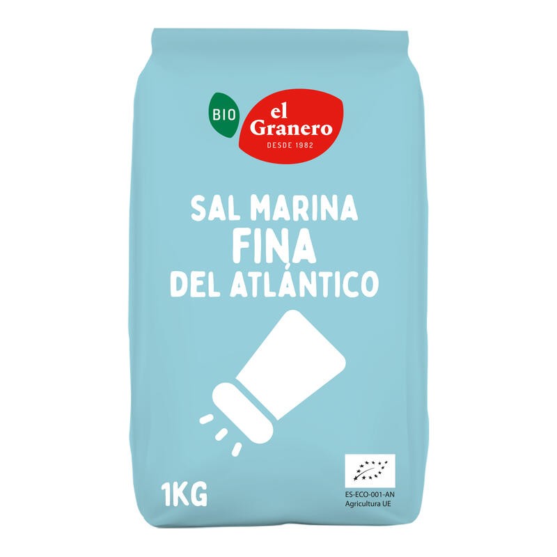 Sal Marina Fina Bio 1 Kg. (El Granero)